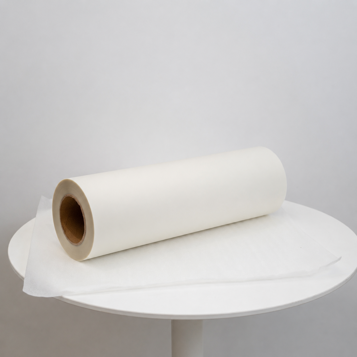 1 Double Side Water-Based Coated Matte Instant Peel DTF Film Rolls for DTF Printers