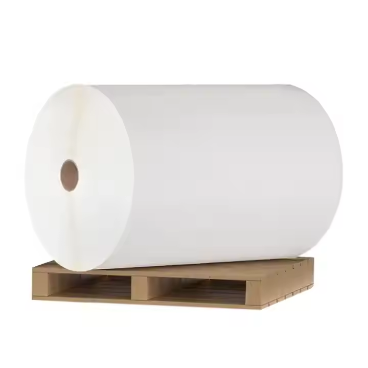 China Self Adhesive Flexo Paper Label Sticker Jumbo Roll Manufacturers ...